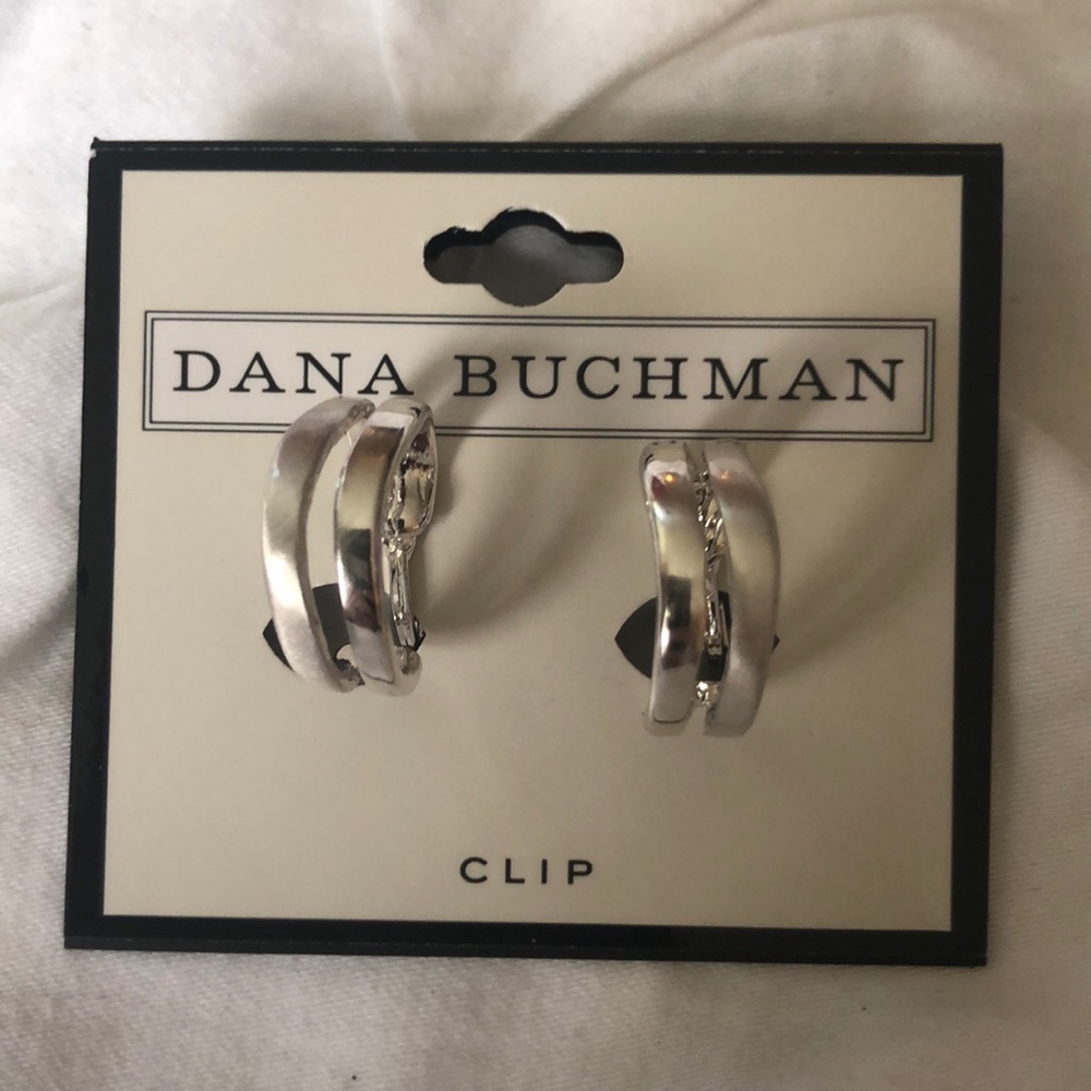 Dana Buchman clip on earrings